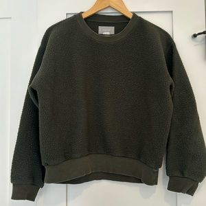 Everlane ReNew Fleece Oversized Crew size M